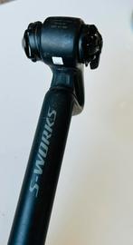 S-Works CG-R verende carbon zadelpen 27,2 mm, Gebruikt, Racefiets, Ophalen of Verzenden, Specialized S-Works