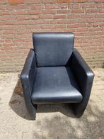 eetkamer stoel zwart op wieltjes, Ophalen of Verzenden