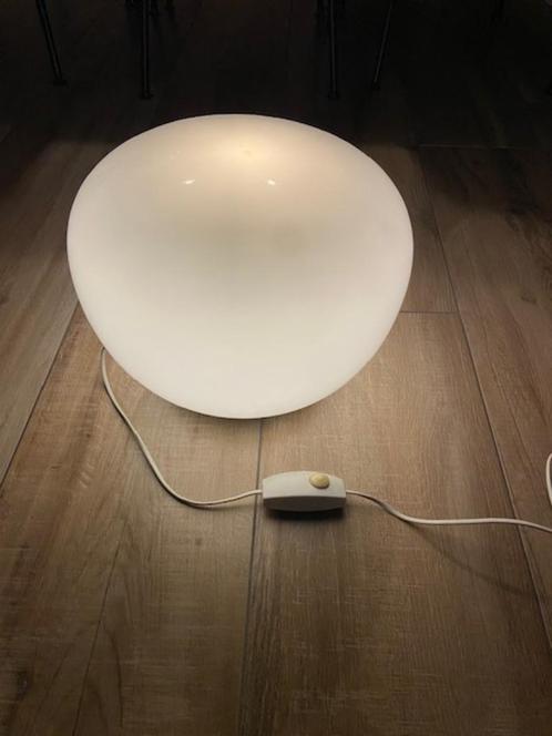 Vintage Ikea vloerlamp Jonisk ontwerp Carl Ojerstam, Huis en Inrichting, Lampen | Vloerlampen, Gebruikt, Minder dan 100 cm, Kunststof