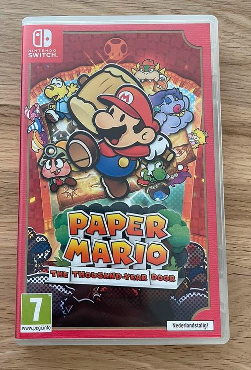 Nintendo Switch Spel: Paper Mario The Thousand Year Door, Spelcomputers en Games, Games | Nintendo Switch, Ophalen of Verzenden