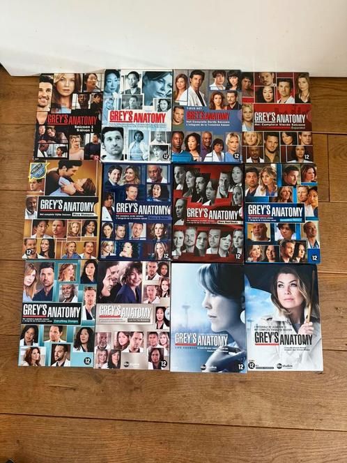 Grey's Anatomy DVD Collectie - Seizoen 1-12, Cd's en Dvd's, Dvd's | Tv en Series, Gebruikt, Boxset, Verzenden
