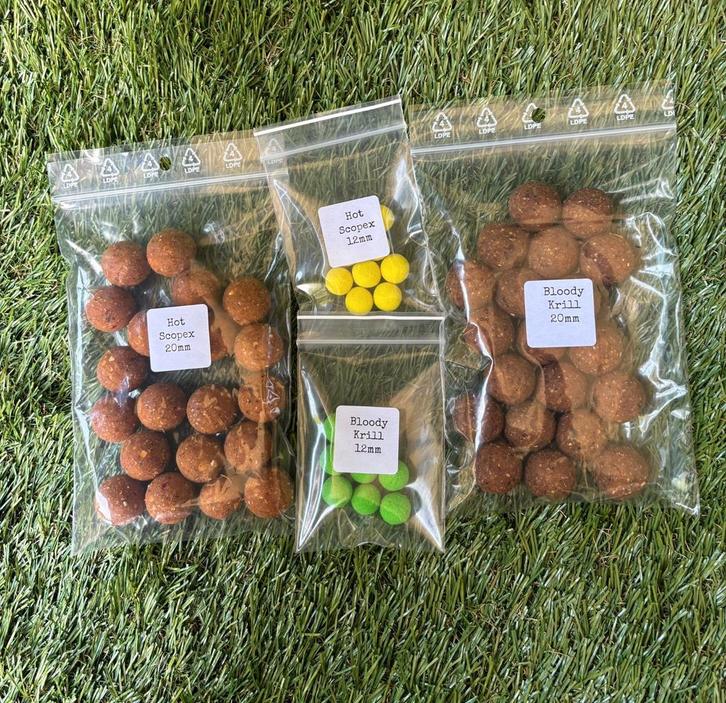 Boilies van RM Baits proberen?, Watersport en Boten, Hengelsport | Karpervissen, Nieuw, Overige typen, Ophalen of Verzenden