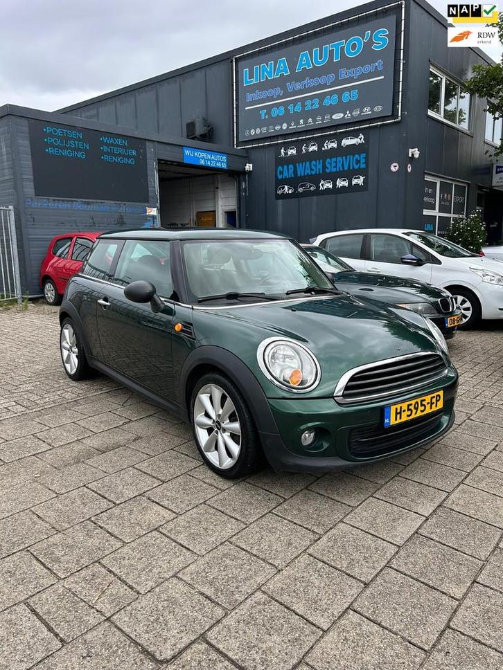 Mini Mini 1.6 One, Auto's, Mini, Bedrijf, Te koop, One, ABS, Airbags, Centrale vergrendeling, Elektrische buitenspiegels, Electronic Stability Program (ESP)