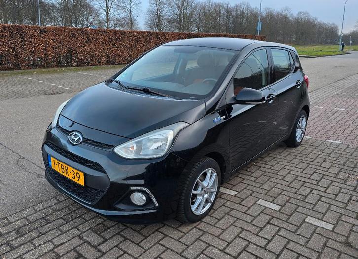 Hyundai i10 1.0 5DR 2014 Zwart, Auto's, Hyundai, Particulier, i10, ABS, Airbags, Airconditioning, Alarm, Bluetooth, Centrale vergrendeling