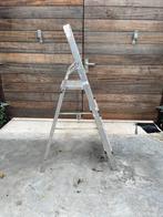 Aluminium Klustrap / Schilders Trap, Doe-het-zelf en Verbouw, Ladders en Trappen, Ophalen, Gebruikt, Trap, Opvouwbaar of Inschuifbaar