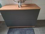 wastafel onderkast. losstaand, Huis en Inrichting, Gebruikt, Minder dan 100 cm, Wasbak of Wastafel, 25 tot 50 cm