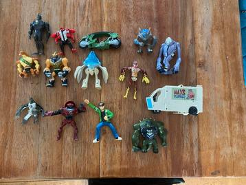 Ben 10 Bandai 14 x action figures alien force cartoon lot beschikbaar voor biedingen