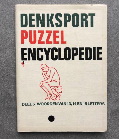 DENKSPORT 13-14-15 letter woorden Puzzel Encyclopedie deel 5, Boeken, Woordenboeken, Gelezen, Nederlands, Overige uitgevers, Ophalen of Verzenden
