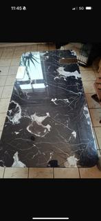 Marmeren salontafel, Huis en Inrichting, Ophalen, 100 tot 150 cm, 50 tot 100 cm, Minder dan 50 cm