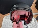 Skihelm Smith 59 63 & Oakley Skibril schoon en goed, Overige typen, Zo goed als nieuw, Skiën, Minder dan 100 cm