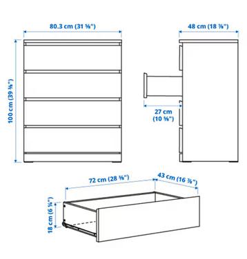Ikea Malm - afbeelding 5