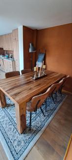 Stoere Xooon tafel, Huis en Inrichting, Tafels | Eettafels, Ophalen, Gebruikt, 200 cm of meer, 50 tot 100 cm