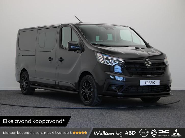Renault Trafic 2.0 dCi EDC 170 T29 L2H1 Extra DC | Dubbel ca, Auto's, Bestelauto's, Bedrijf, Te koop, ABS, Achteruitrijcamera