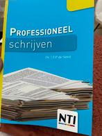 NTI - Professioneel schrijven, Ophalen of Verzenden, Zo goed als nieuw