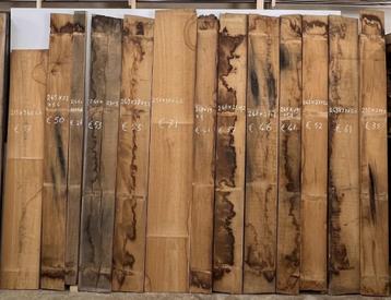 Inlands eiken 5 x 7 en 7 x 7 cm lengtes 145 tot 265 cm beschikbaar voor biedingen
