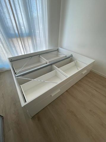 IKEA Brimnes bed frame (160x200, white)