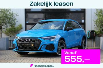 Audi A3 Sportback 45 TFSI e S-line - MATRIX - TURBO BLAUW -  beschikbaar voor biedingen