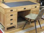 Teakhouten bureau, Ophalen, Zo goed als nieuw, Nvt, Bureau