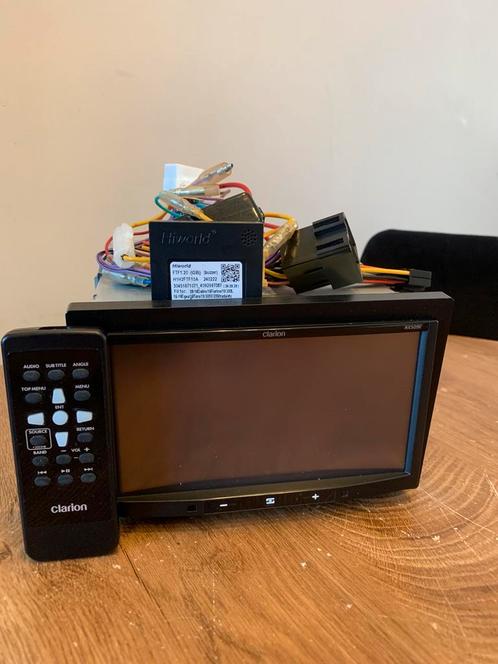 CLARION NX509E dubbel din, Auto diversen, Autoradio's, Zo goed als nieuw, Ophalen of Verzenden