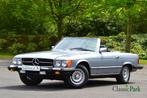 Mercedes-Benz SL-Klasse 380 SL (bj 1983, automaat), Auto's, Oldtimers, Achterwielaandrijving, Cabriolet, Blauw, Bedrijf