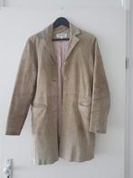 Vintage Suède Jas - Beige - Esprit., Ophalen, Beige, Maat 36 (S), Gedragen