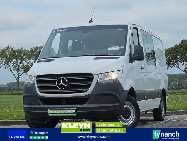 MERCEDES-BENZ SPRINTER 316 l2h1 dubbel cabine!, Auto's, Bestelauto's, Bedrijf, Te koop, ABS, Airconditioning, Centrale vergrendeling