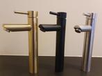 Waskom Meng kraan GOUD ZWART RVS Design Wastafelkraan, Minder dan 50 cm, Nieuw, Ophalen of Verzenden, Minder dan 100 cm