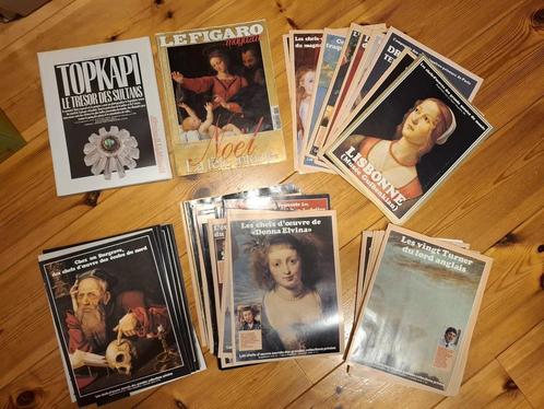 +- 50x Supplement Arts du Figaro-Magazine (Frans tijdschrift, Verzamelen, Tijdschriften, Kranten en Knipsels, Tijdschrift, 1980 tot heden