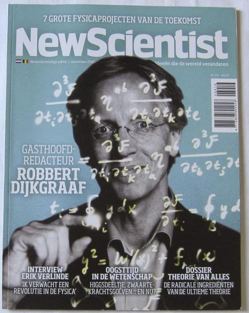 NewScientist 39 december 2016 Robbert Dijkgraaf, Boeken, Tijdschriften en Kranten, Zo goed als nieuw, Wetenschap en Natuur, Ophalen