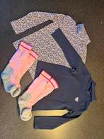 Set skipully's (110/116) & skisokken (27-30), Ophalen of Verzenden, Gebruikt, Jongen of Meisje