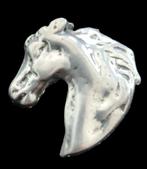 Paardenhoofd pin-zilverkleur, Verzenden, Nieuw, Dier of Natuur, Speldje of Pin