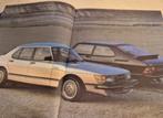 1982 Saab 900 Nederlandse folder óók de verlengde SAAB 900CD, Ophalen of Verzenden