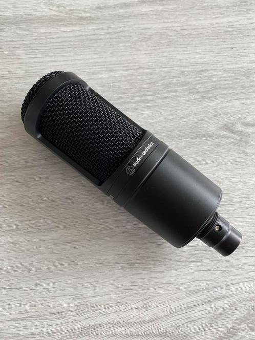 Audio-Technica AT2020 Condensator Microfoon, Muziek en Instrumenten, Microfoons, Zo goed als nieuw, Studiomicrofoon, Ophalen of Verzenden