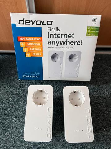 Develo dlan 650+ starterkit powerline adapter beschikbaar voor biedingen