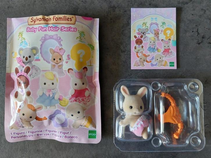 Sylvanian Families - Baby Fun Hair Series - Konijntje, Kinderen en Baby's, Speelgoed | Poppen, Nieuw, Overige typen, Ophalen of Verzenden