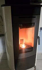 Witte Nordic Fire Ilvar 9 Pelletkachel - izgs !!!, Ophalen, Zo goed als nieuw, Pelletkachel, Vrijstaand