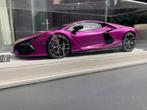 Lamborghini Revuelto Viola Bast MR 1:18 NIEUW ! C4F, Nieuw, Overige merken, Verzenden