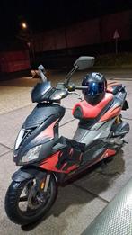 Aprilia SR50 Factory, Fietsen en Brommers, Scooters | Aprilia, Ophalen, Tweetakt, Gebruikt, Maximaal 45 km/u