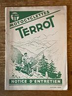 1952 Terrot HCTL en RGST handleiding, Ophalen of Verzenden, Overige merken