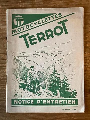 1952 Terrot HCTL en RGST handleiding beschikbaar voor biedingen