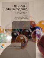 Bedrijfseconomie Opgaven - Koetzier & Brouwers, Gelezen, Drs. Wim Koetzier, Drs. Rien Brouwers, Ophalen of Verzenden, Bedrijfseconomie of M&O