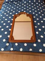 Spiegel met houten lijst, Antiek en Kunst, Antiek | Spiegels, Minder dan 100 cm, Minder dan 50 cm, Rechthoekig, Ophalen