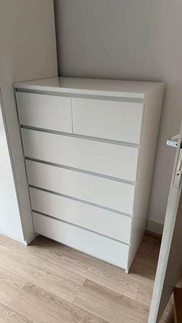 IKEA Malm Ladekast - Wit - afbeelding 1