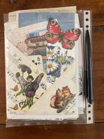 Papierpakket nostalgie snailmail journaling scrapbook, Ophalen of Verzenden, Nieuw, Meerdere plaatjes