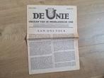 1940 Nummer 1 (!!) van De Unie, Verzenden, Nederland, Boek of Tijdschrift