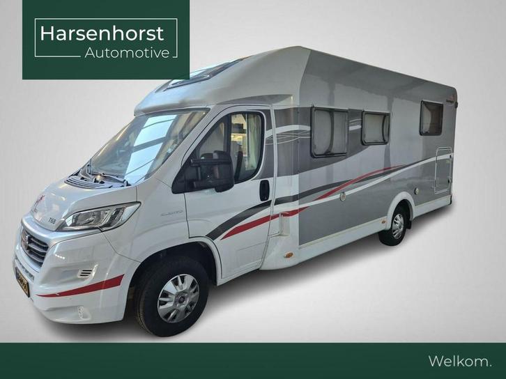 Sunlight T 68 | 2x Enkele bedden | Hefbed | Satelliet TV, Caravans en Kamperen, Campers, Bedrijf, tot en met 4, Half-integraal