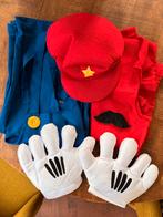 Compleet Mario Bros Kostuum - Maat L, Ophalen, Carnaval, Maat 42/44 (L), Zo goed als nieuw