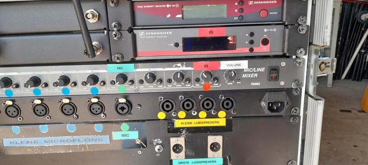 Geluidsinstallatie muzikant of koor, Muziek en Instrumenten, Versterkers | Keyboard, Monitor en PA, Gebruikt, 500 tot 1000 watt