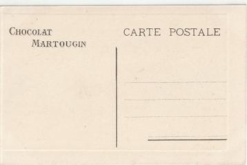 RECLAME CHOCOLA MARTOUGIN BEGIN 1900 MOOI OUDE KAART KH569 beschikbaar voor biedingen