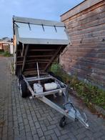 Aanhagers BW trailers elektrische kipper aanhangwagen, Auto diversen, Ophalen, Zo goed als nieuw
